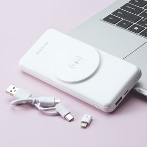 휴대용 유무선 맥세이프 보조 배터리 10000mAh  IWP-10