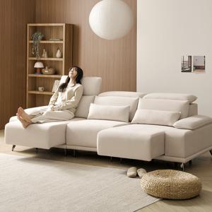 아틀란 블리넌 패브릭 3세대 리클라이너 쇼파 슬라이드 무빙 모션 소파 4인용