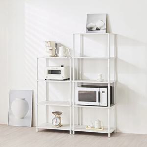 데일리 선반 더넓은 조립식 렌지대 주방 수납 다용도 거실 수납장 5단 600 2colors