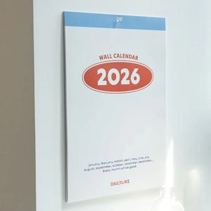 2026년 새해 벽걸이 캘린더 인테리어 26년도 내년 월 달력