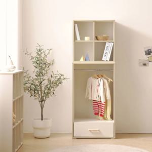 피코 미니 오픈 서랍 어린이 옷장 600(오픈상부장셋트)