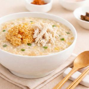 국내산 가마솥 누룽지 닭백숙죽 500g + 500g