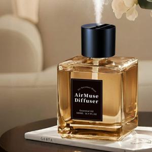 에어뮤즈 스마트 전자 디퓨저 생활화학 안전인증 프리미엄 자동 방향제 TR4 500ML