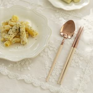 마리벨 2인조 수저세트 (4color)