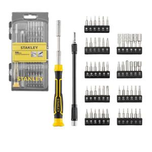 STHT60090-8 정밀 드라이버 세트 56PCS 다용도 만능 비트세트 케이스 포함