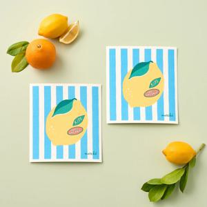 프루티 셀룰로스 행주 레몬 2p