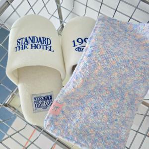 파스텔 니트 무릎담요 (방석, 덮개)