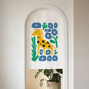 플라워기린 가리개커튼 바란스 / 국내 자체제작 도어커튼(3size)