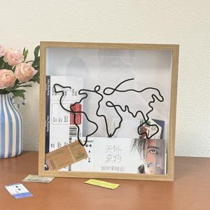 [해외] 여행티켓 비행기티켓 보관 기념 투명액자