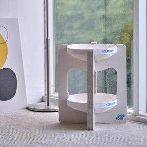 이층 침대 스크래쳐 2단 대형