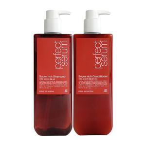 퍼펙트 슈퍼리치 세럼 샴푸 + 컨디셔너 680ml