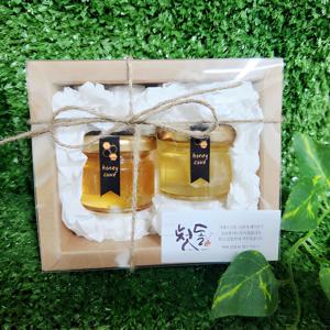 BSM 국내산 천연 벌집꿀 답례품 2구 선물세트 선생님 결혼식 단체선물