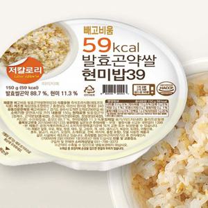 빼고비움 발효곤약쌀현미밥39 150g*10팩