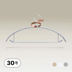 회전형 논슬립 어깨뿔방지 옷걸이 30p