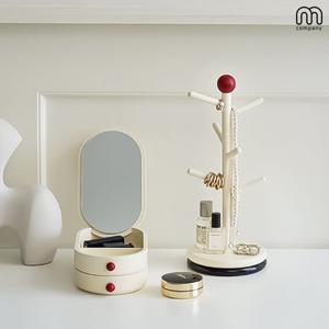 케이든 회전 악세사리 걸이 인테리어 소품 트레이 목걸이 시계 반지 거치대 쥬얼리 정리대