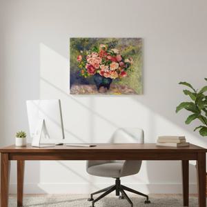 액자 Roses in a Vase / 피에르 오귀스트 르누아르