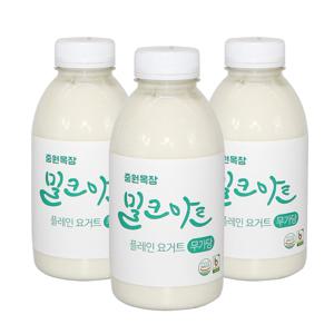 플레인 요구르트 무가당 500ml*3팩
