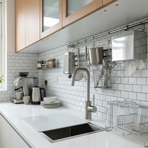 COVA 인조대리석 싱크대 보조조리대 스몰S + 라지L / 1+1 다용도 주방매트