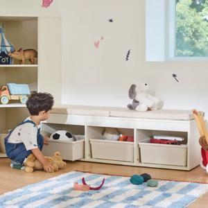 샘키즈 수납벤치 고밀도폼 방석