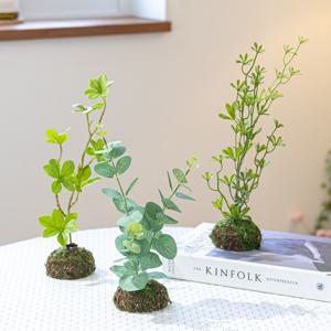 이끼볼 14types 조화 인조 꽃 이끼 테라리움 인테리어 소품 테이블 장식