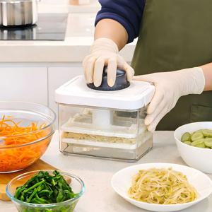 두부 베지터블 프레스 다용도 짤순이 야채 물짜기 만능 오이지 탈수기