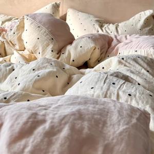 [해외] 도트 이중 거즈순면 침구커버세트 이불커버 베개커버 매트커버