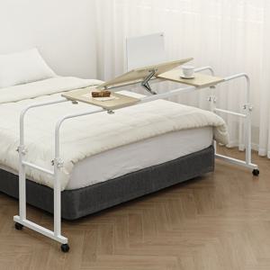 이동식 각도조절 이동데스크 베드 테이블 사이드 노트북 높이조절 책상 3colors