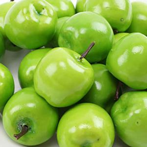 미니 청 사과 모형 그린 3.5cm 12개 모조 과일모형