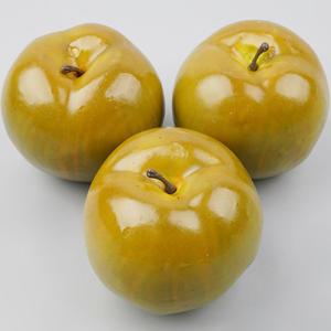 아오리 청 사과 모형 그린 9.5cm 20개 모조 과일모형