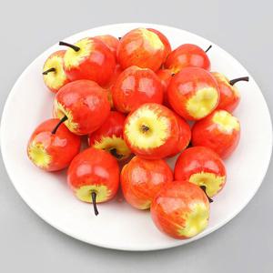 미니 사과 모형 레드 3cm 20개 모조 과일모형
