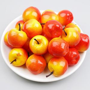 미니 사과 모형 3.5cm 25개 모조 과일모형