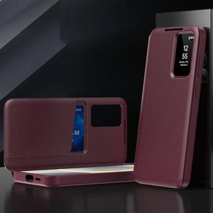 적용 갤럭시 S26 울트라 플러스 케이스 오리지널 가죽 플립 뷰커버 카드수납