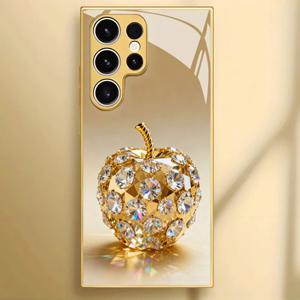 갤럭시 S26 S25 S24 S23 S22 S21 S20 FE 울트라 케이스 골드 큐빅 애