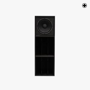 Oho 스피커 LP랙 중형 블랙 ESF-LPR1MB