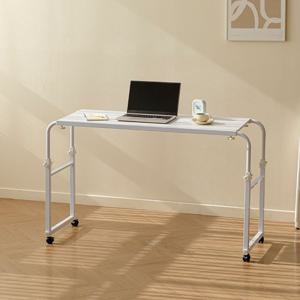 넓이 높이 조절 이동식 베드 테이블 데스크 사이드 노트북 테이블 책상 3colors