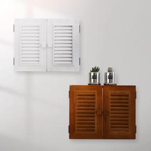 고무나무 원목 루바 인터폰박스 2colors