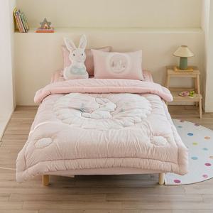 스노우 앤래빗 히팅 키즈 침구 발열 모달 먼지없는 차렵이불 밴딩 패드세트