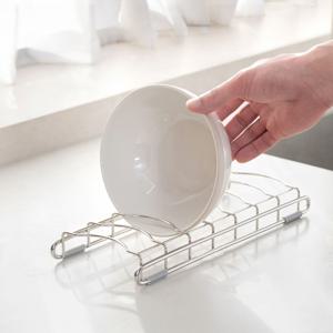 라인플로우 스텐 304 밥공기 국그릇 정리대 거치대