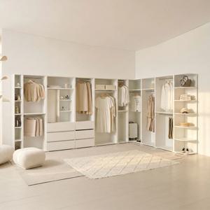 마르체 E0등급 내가 원하는 대로 조합하는 맞춤형 시스템 드레스룸 행거 (높이선택/풀옵션)