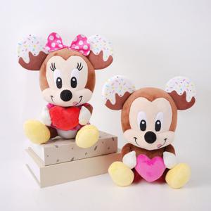 디즈니 하트 인형 25cm 2종 택1