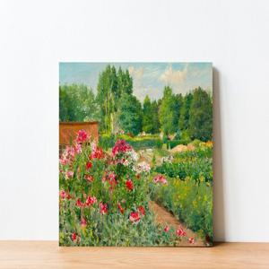 명화 인테리어 캔버스 그림 액자 윌리엄 메릿 체이스 센트럴 파크 화단