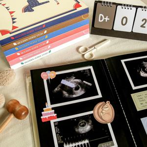 목마이야기 말띠 맘 초음파앨범 접착식 포토인생 네컷 앨범 사진첩