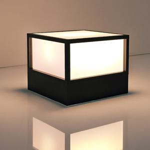 테라스 250 2등 LED 사각 공원 잔디 대문 담장 기둥 문주 야외조명 25cm