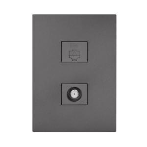 제일전기 하네스 다크그레이 복합 CATV2방+8P (1개용)