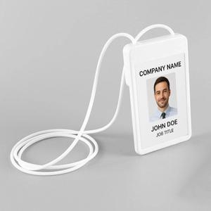 데일리 출근템 실리콘 목걸이형 사원증 케이스 2color DD-13373