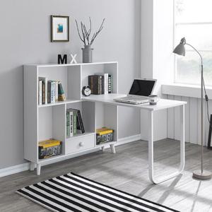 원룸 고등학생 책장 독서 선반 수납 공부 책상 1200 가구 일체형 감성 서재