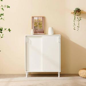 거실 주방 북유럽풍 깔끔한 화이트 양문 도어 수납장 내구성 오피스텔 침실