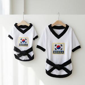 태권쁘이 멍도복 강아지 태권도복