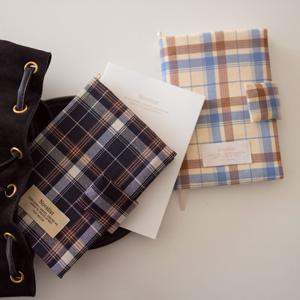 Novelist Vol.6 모던 체크 패브릭 커버 먼슬리 위클리 데일리 다이어리