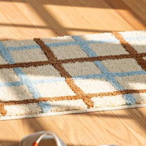 포레스트블루 와이드 자카드 러그 발매트 욕실주방논슬립120x45